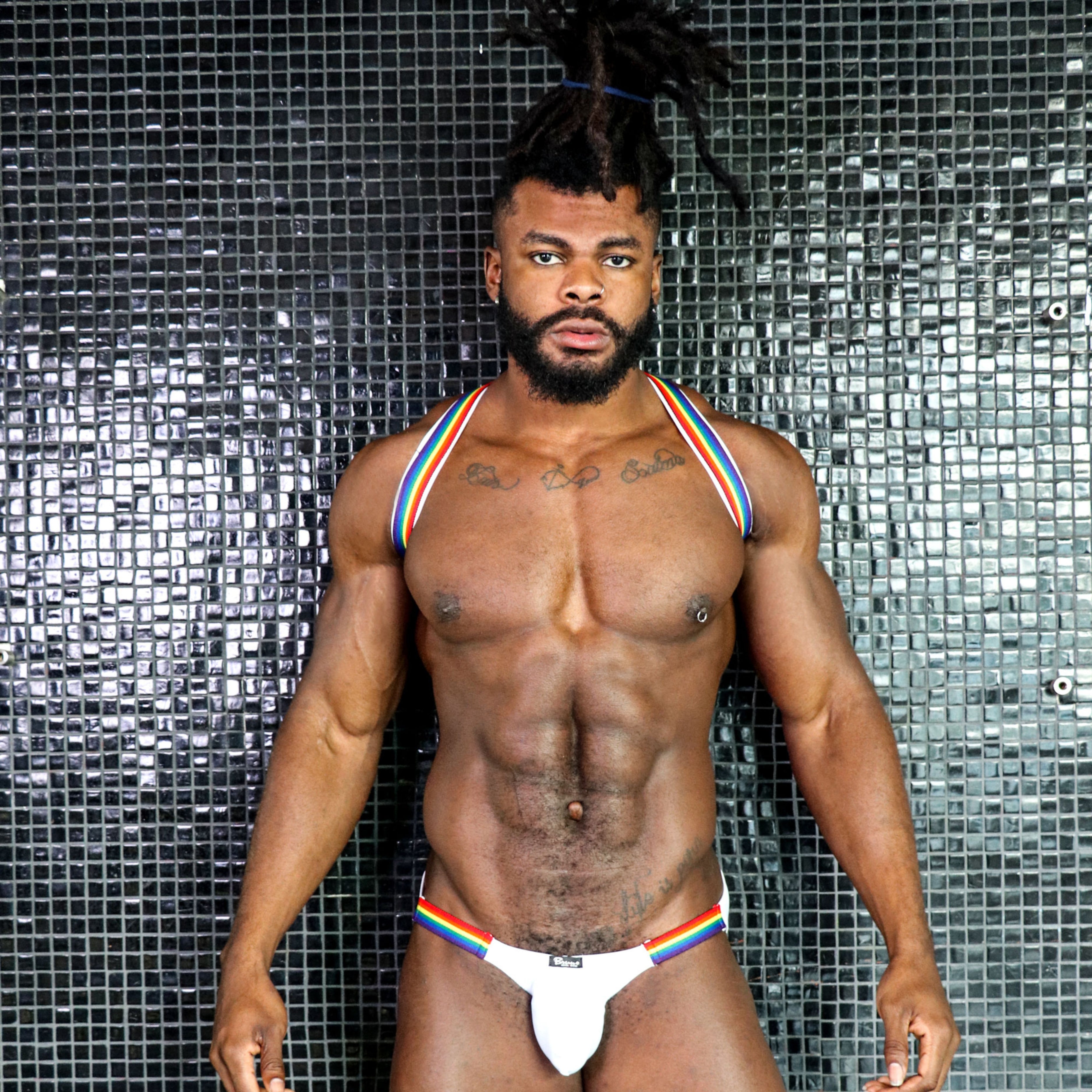 BE PRIDE - BIKINI BRIEF BULGE RAINBOW