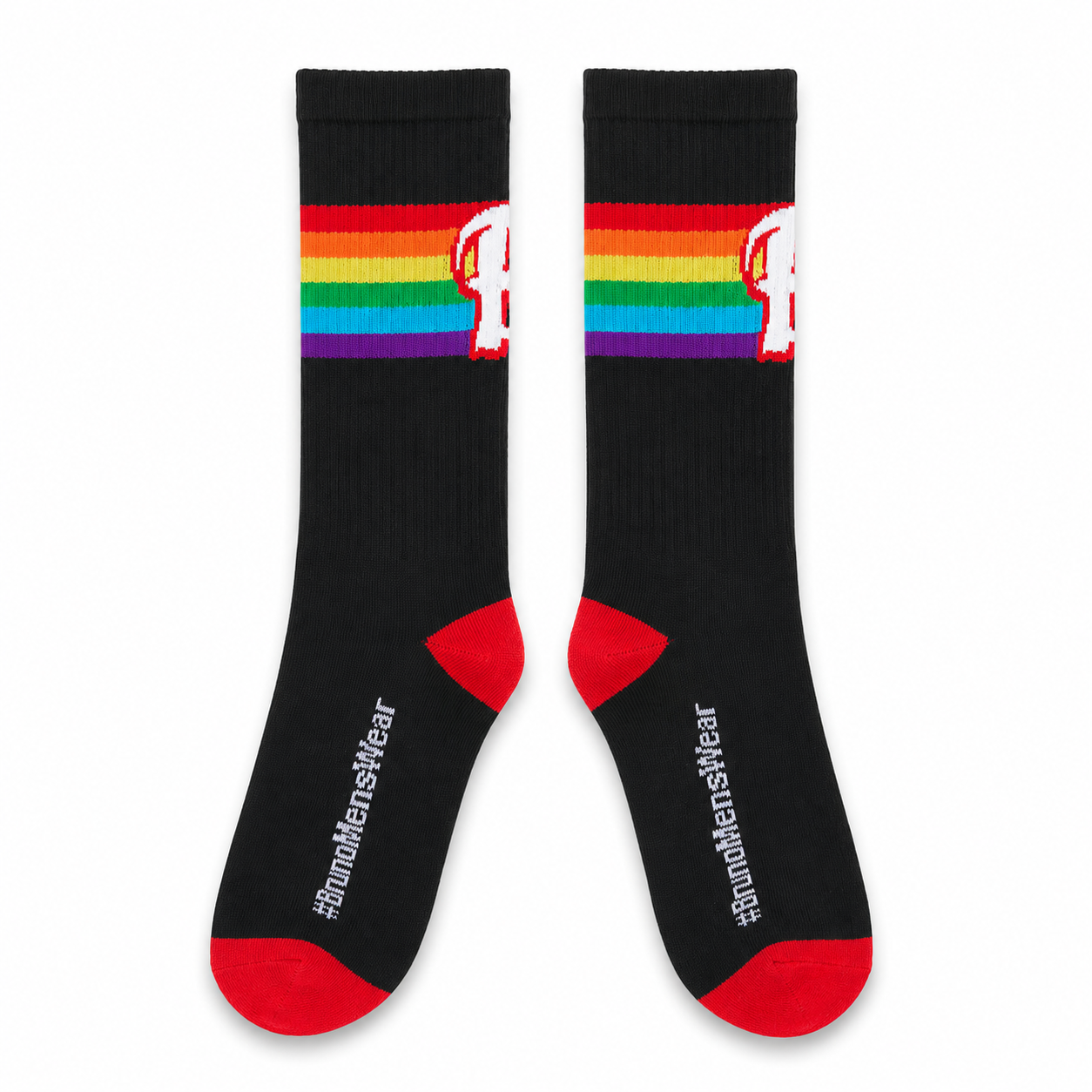 BE PRIDE - ESSENCIAL PRIDE SOCKS BLACK