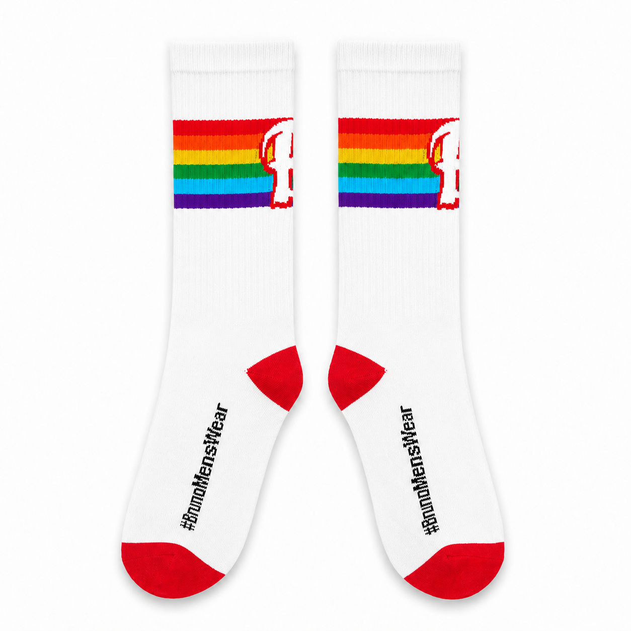 BE PRIDE - ESSENCIAL PRIDE SOCKS WHITE
