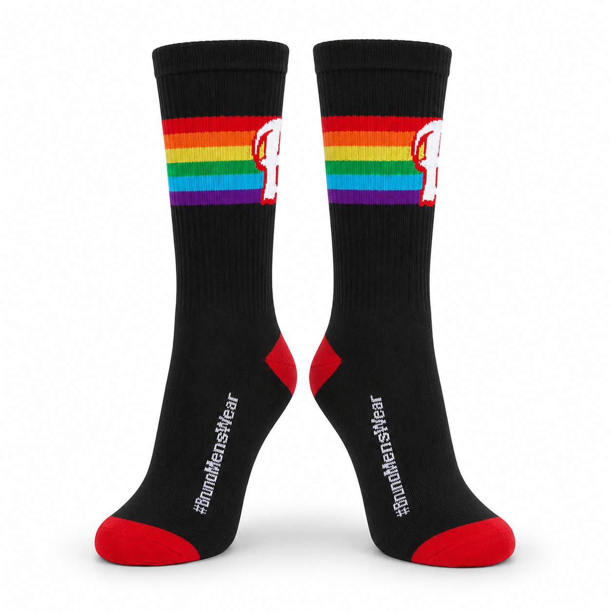 BE PRIDE - ESSENCIAL PRIDE SOCKS BLACK