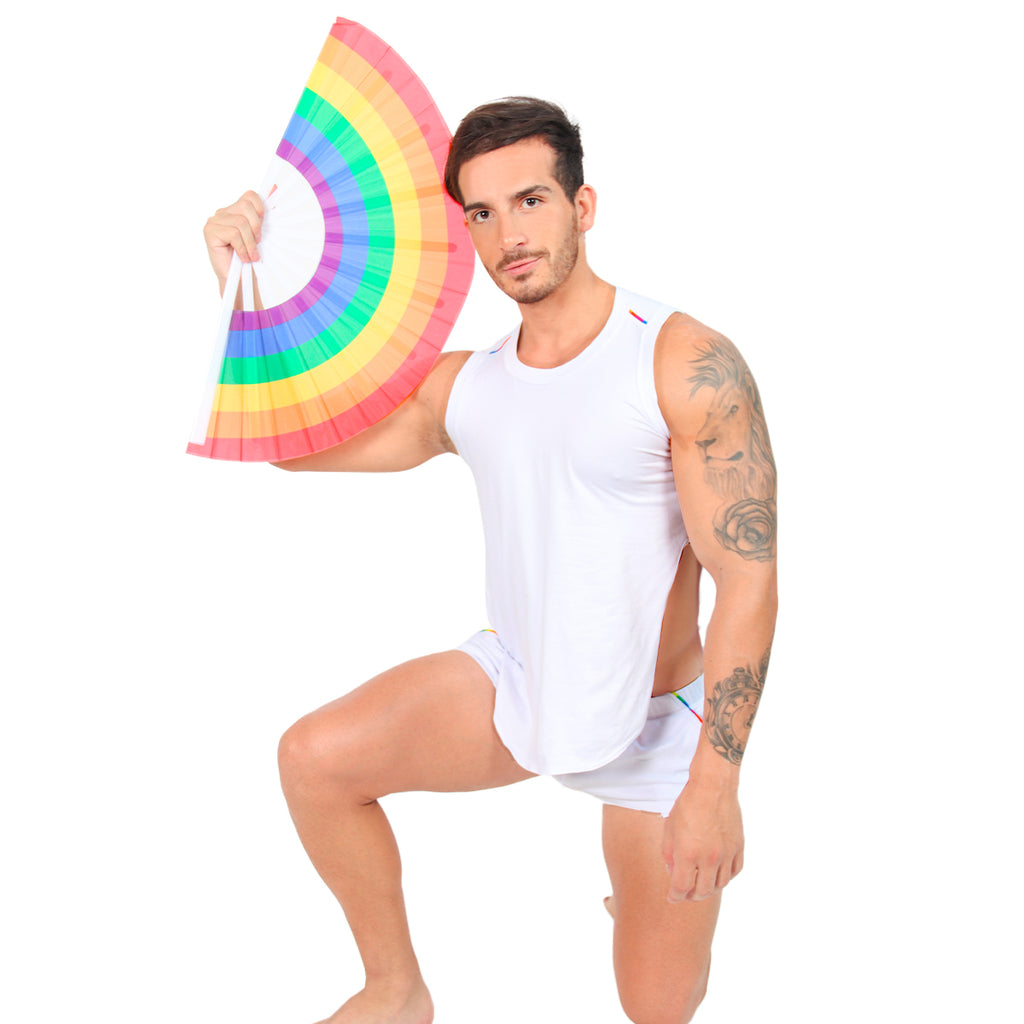 BE PRIDE - SHIRT MUSCLE WHITE