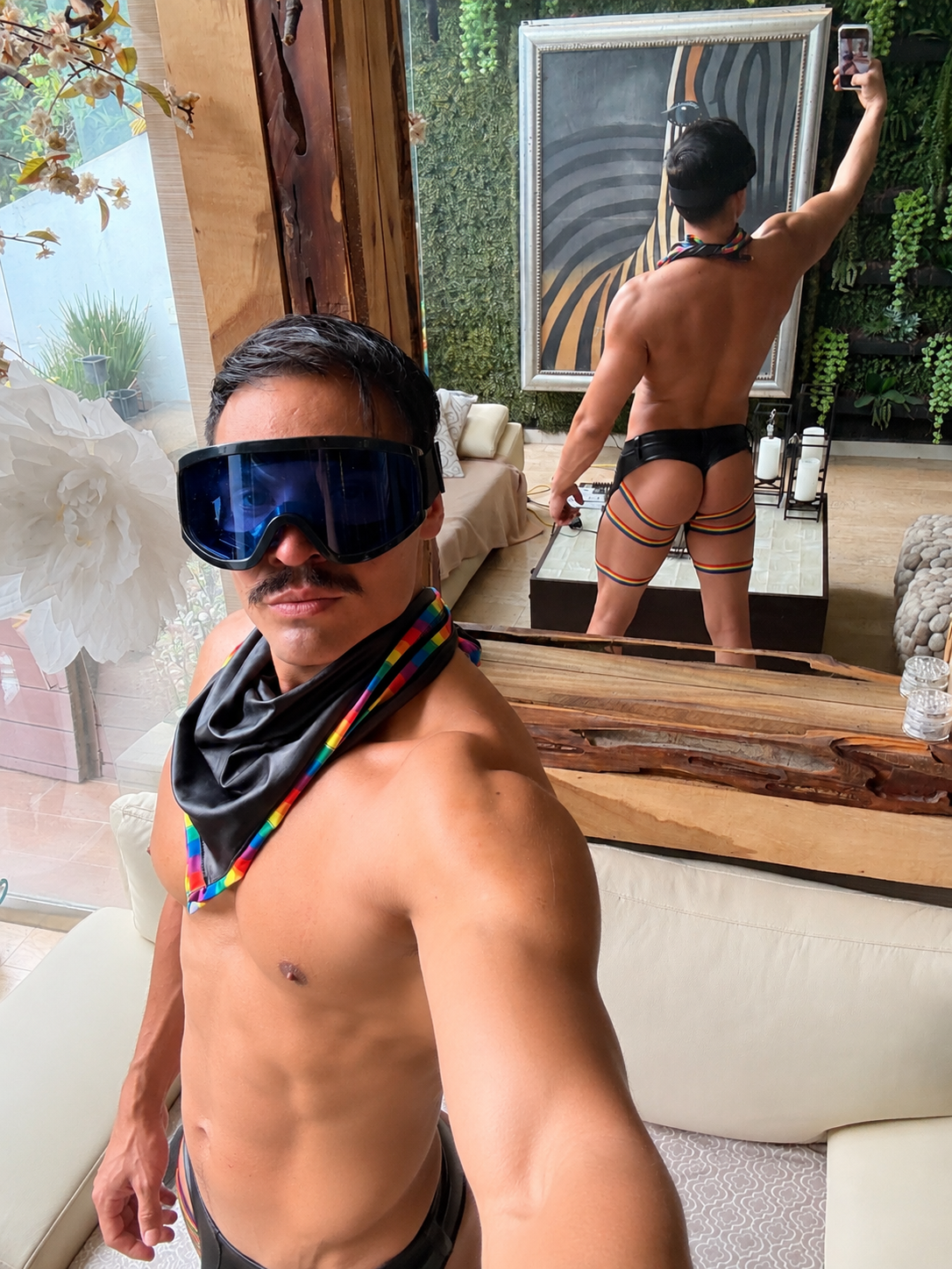PRVRT PRIDE -  NEKERCHIEF -BANDANA 55 VINIPIEL