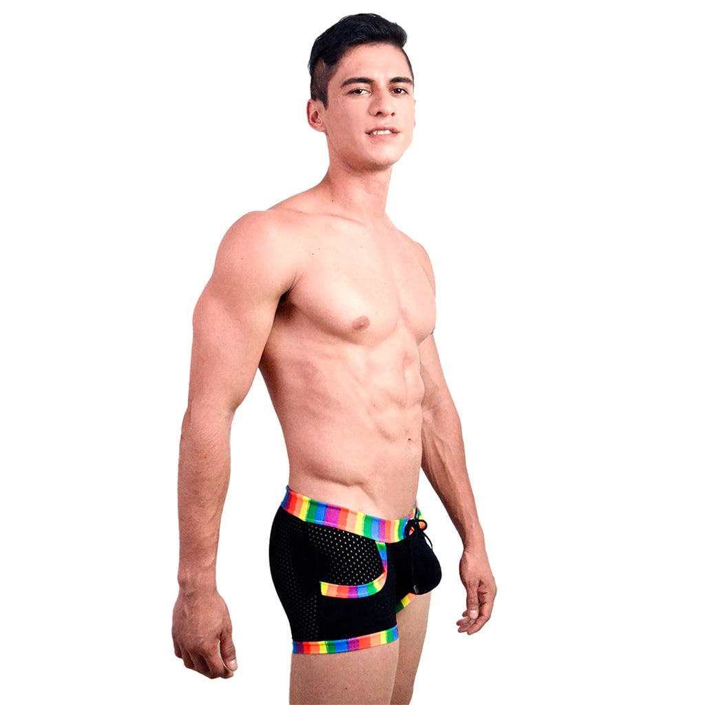 BE PRIDE - BOOTY SHORT BLACK