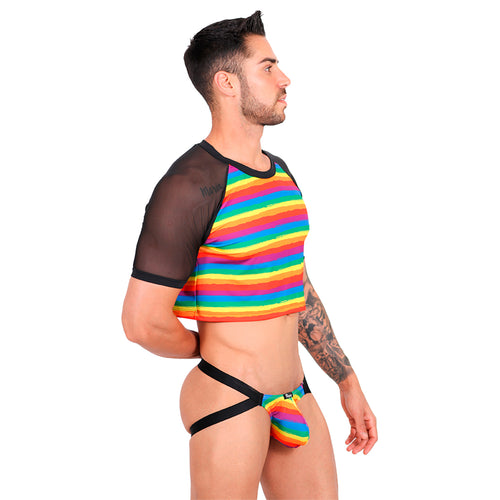 BE PRIDE - BOXY CROPPED CROP TOP