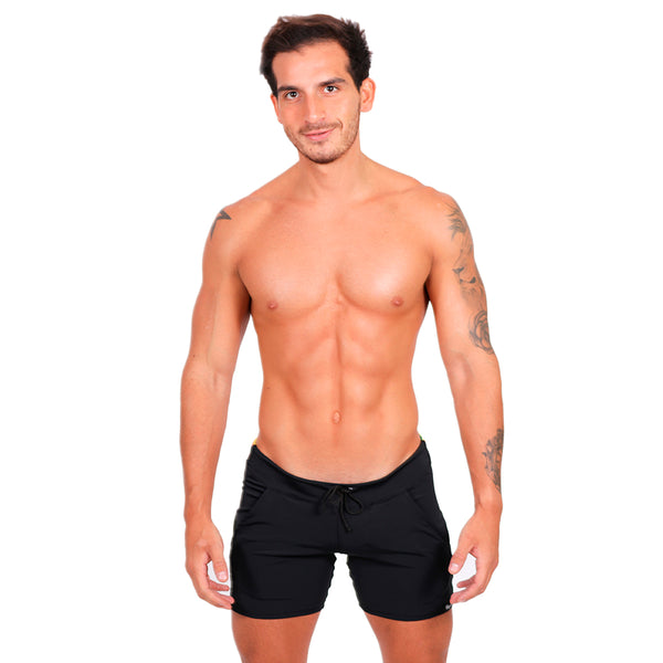 BE PRIDE - SHORT SHORTS ATHLETIC BLACK