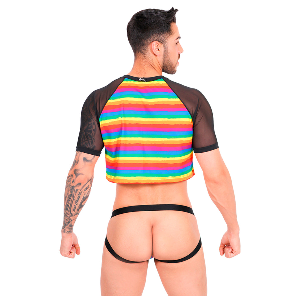 BE PRIDE - BOXY CROPPED CROP TOP