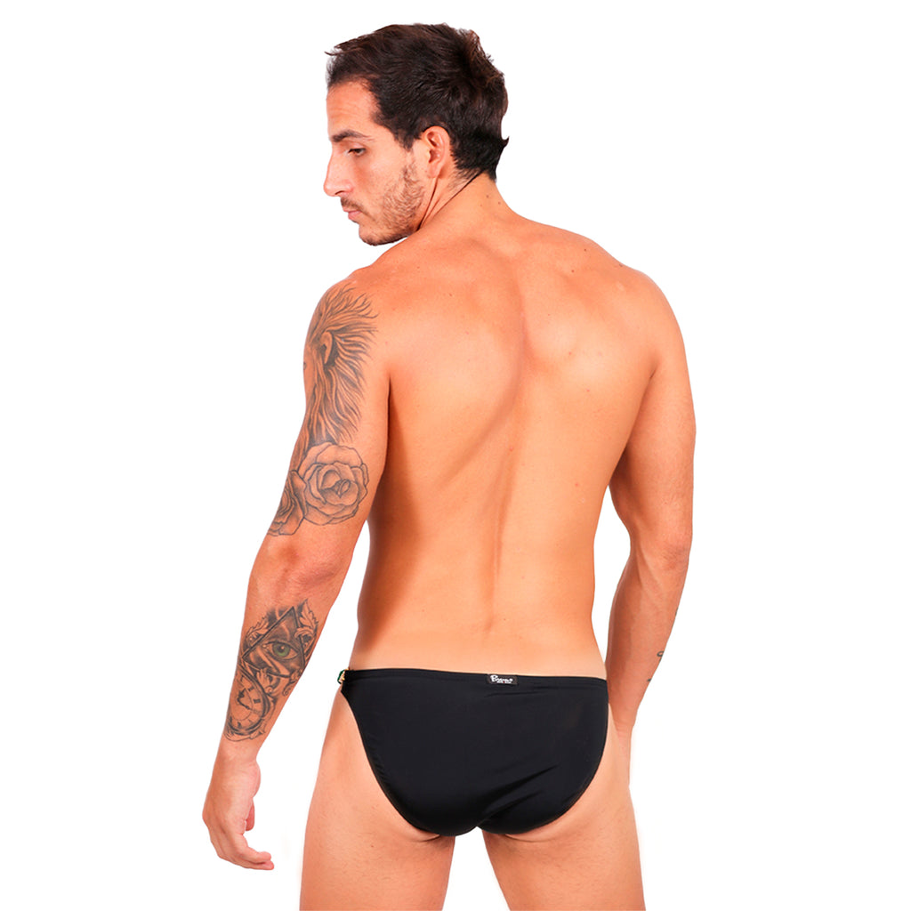 BE PRIDE - SWIMWEAR BIKINI SLIM BRIEF BLACK