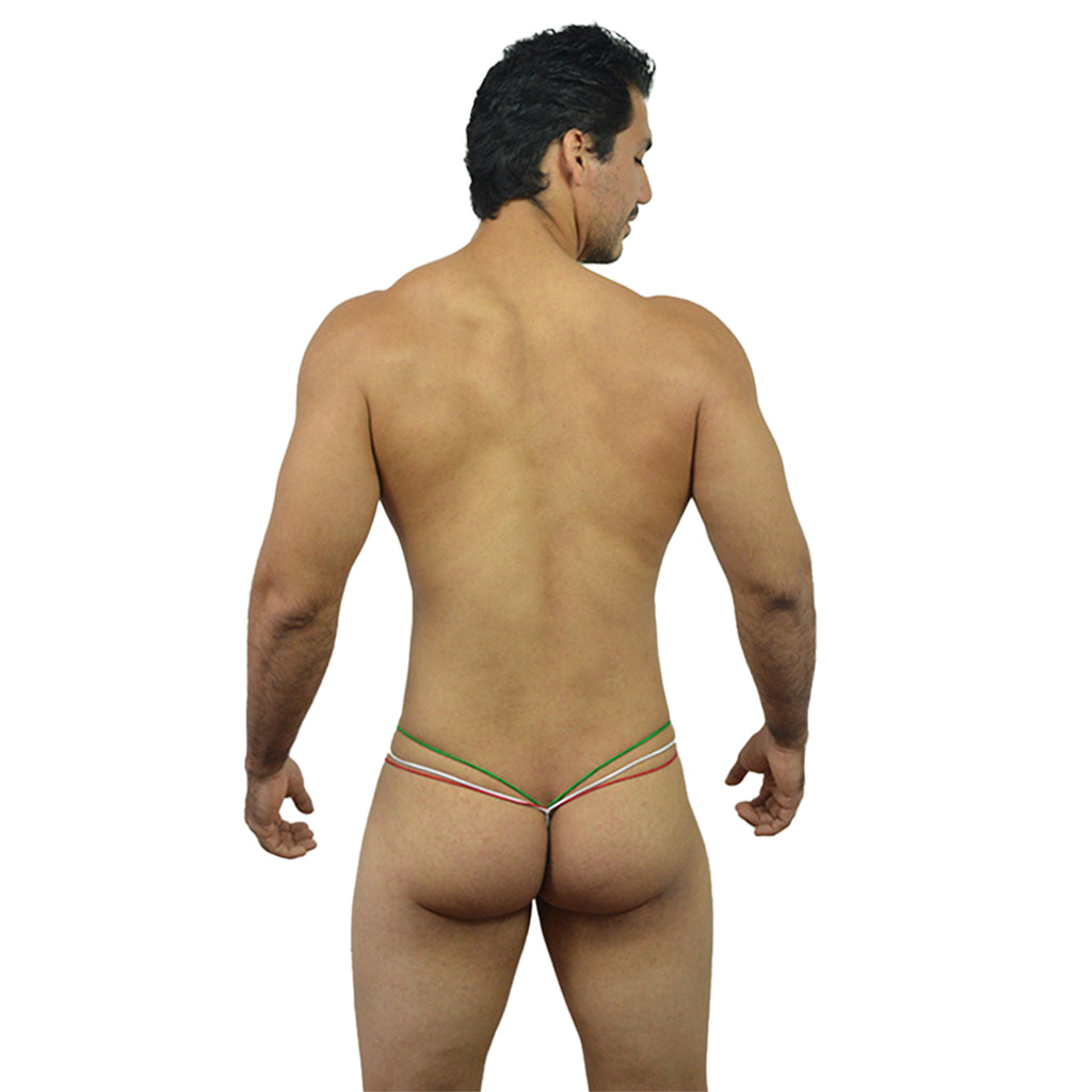 MEXICANO - V BACK - MICRO THONG BULGE - TRICOLOR