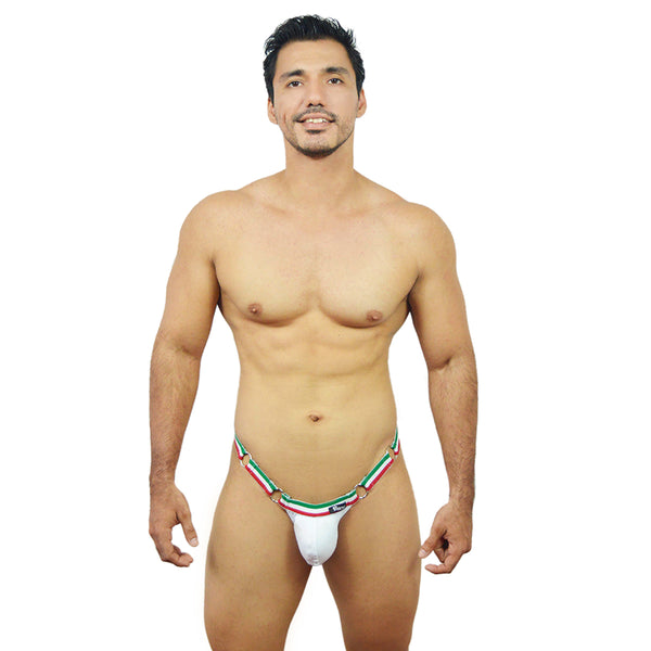 MEXICANO - JOCKSTRAP BULGE - METAL HOOPS