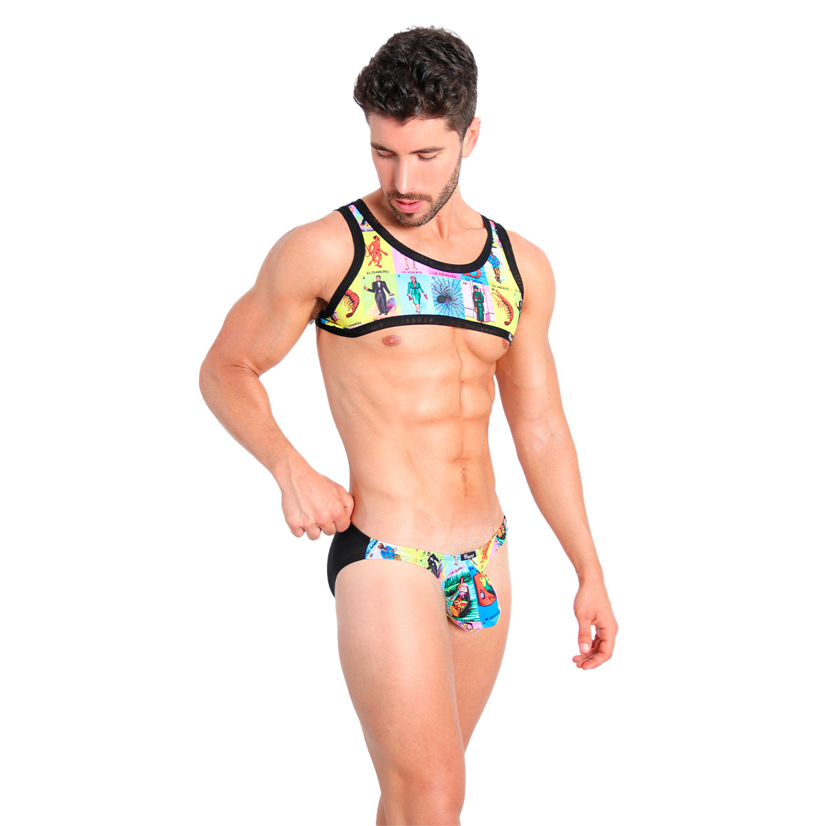LOTERIA MX - CROP TOP - MESH
