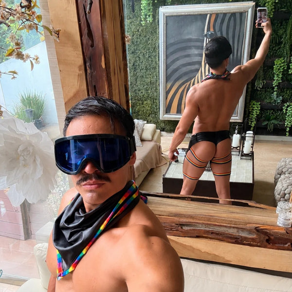 PRVRT PRIDE -  NEKERCHIEF -BANDANA 55 VINIPIEL
