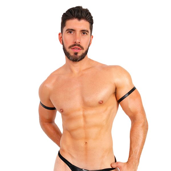 PRVRT BLACK - ARM - BICEPS BANDS VINIPIEL