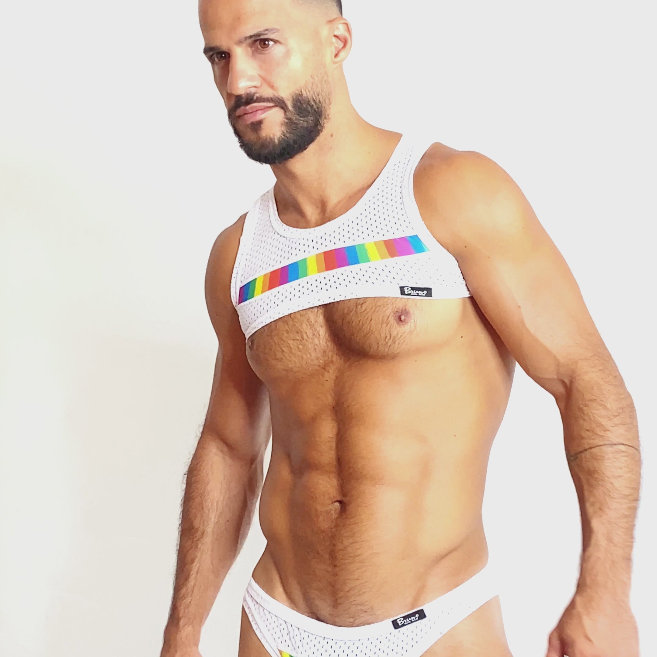 PRIDE Co - CROP TOP WHITE