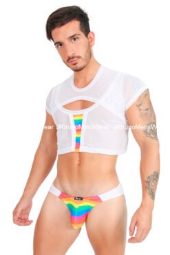 PRIDE Co. - Crop Top MESH