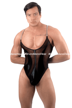 THE LUXURY - BODYSUIT BLACK HOLOGRAM